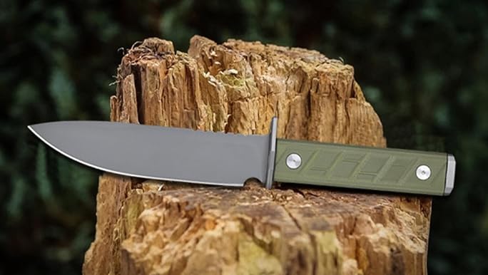 QSTBLANK186＋atomic warden Amazon.com : 0006 Fixed Blade Knife with Kydex Sheath, 5.9
